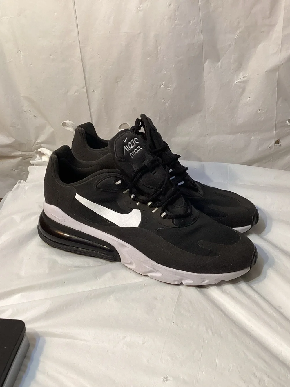 Size 13 - Nike Air Max 270 React Black White
